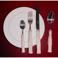 Christofle 4-piece Silver-plated Individual place settings