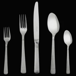 Christofle 5-Piece Stainless Steel Flatware Set