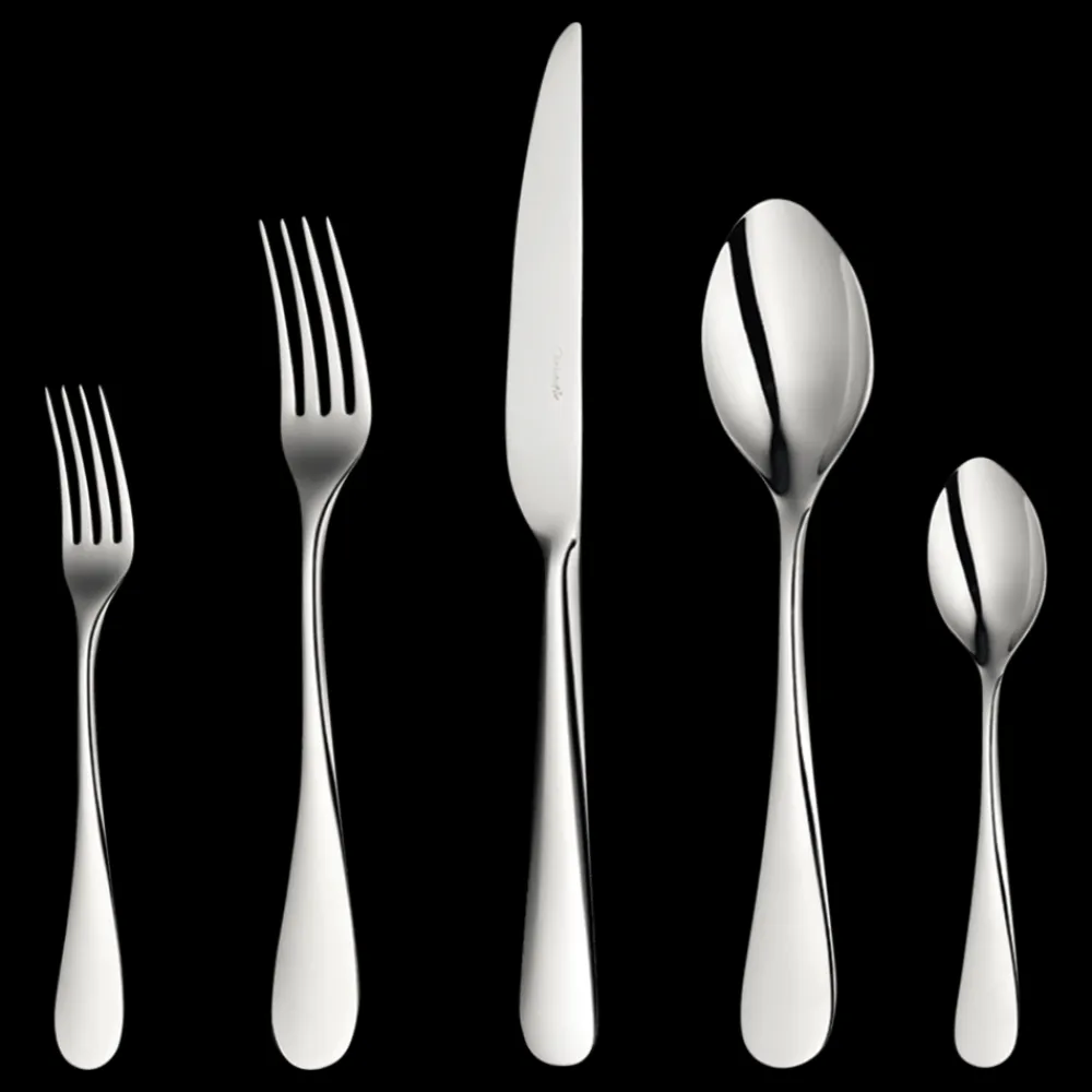 Christofle 5-Piece Stainless Steel Flatware Set