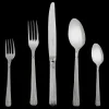 Christofle 75-Piece Stainless Steel Flatware Set with chest