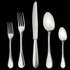 Christofle 75-Piece Stainless Steel Flatware Set with chest