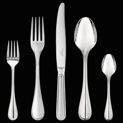 Christofle 110-Piece Stainless Steel Flatware Set with Chest