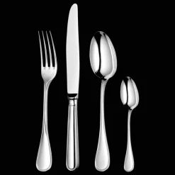 Christofle 24-Piece Stainless Steel Flatware Set with Storage Box