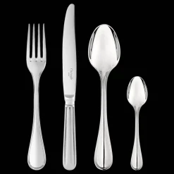 Christofle 48-Piece Stainless Steel Flatware Set with Storage Box
