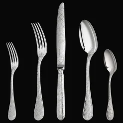 Christofle 5-Piece Sterling Silver Flatware Set