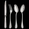 Christofle 24-Piece Sterling Silver Flatware Set for 6 People with Storage Box
