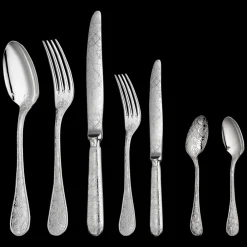 Christofle 36-Piece Sterling Silver Flatware Set with Storage Box