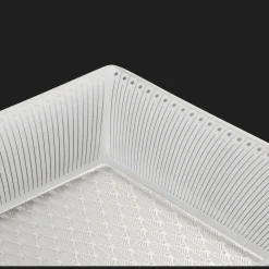 Christofle Platinum Porcelain Trinket Tray Gift Box