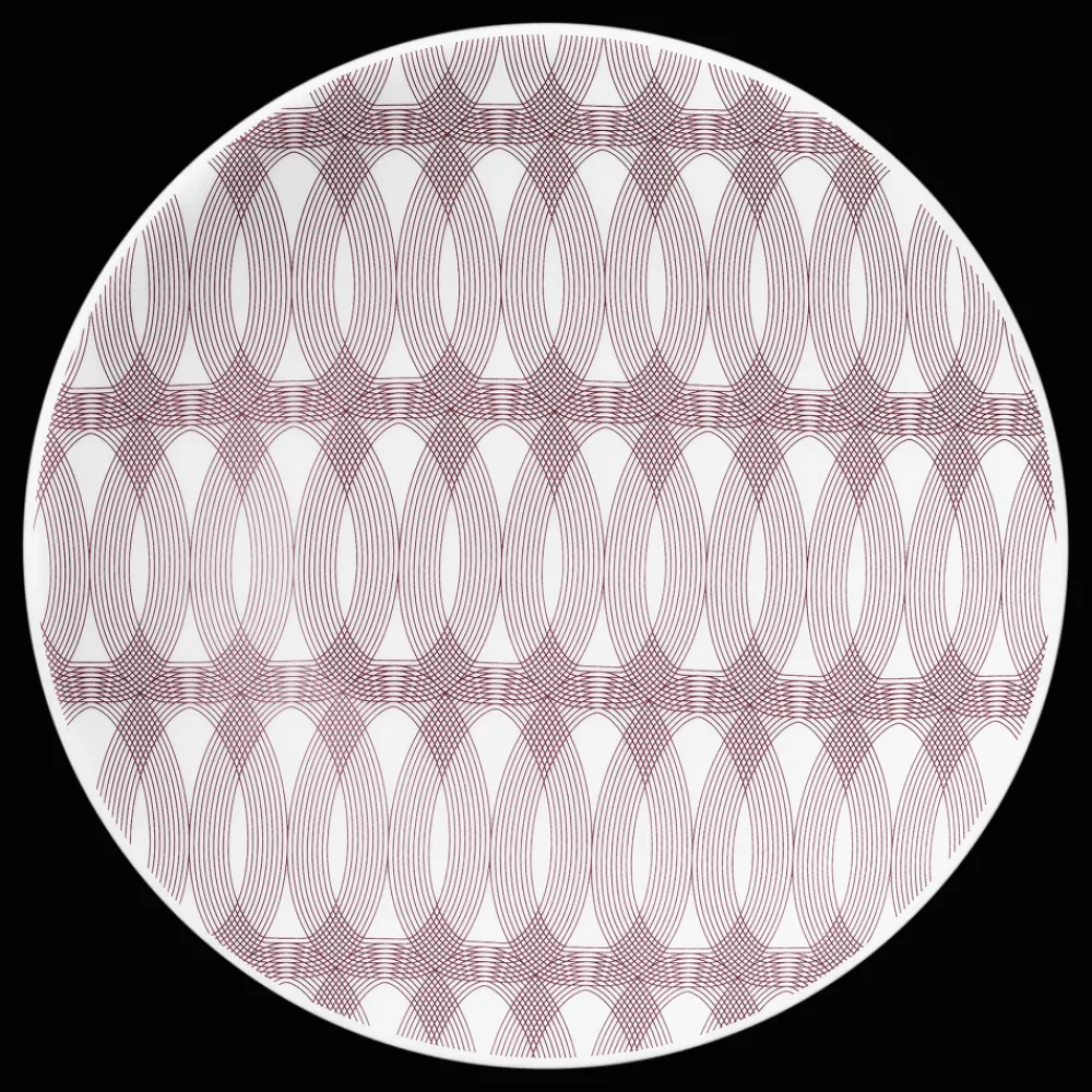 Christofle Porcelain Bread Plate
