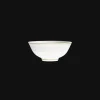 Christofle Porcelain Chinese Rice bowl Gold Finish