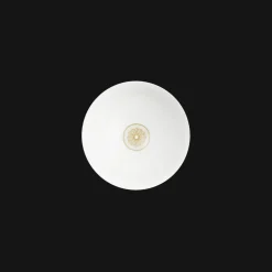Christofle Porcelain Chinese Rice bowl Gold Finish
