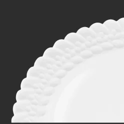 Christofle Porcelain Dessert Plate