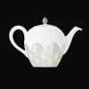 Christofle Porcelain Round Teapot - 50 oz
