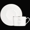 Christofle Porcelain Tea/Coffee Cup & Saucer