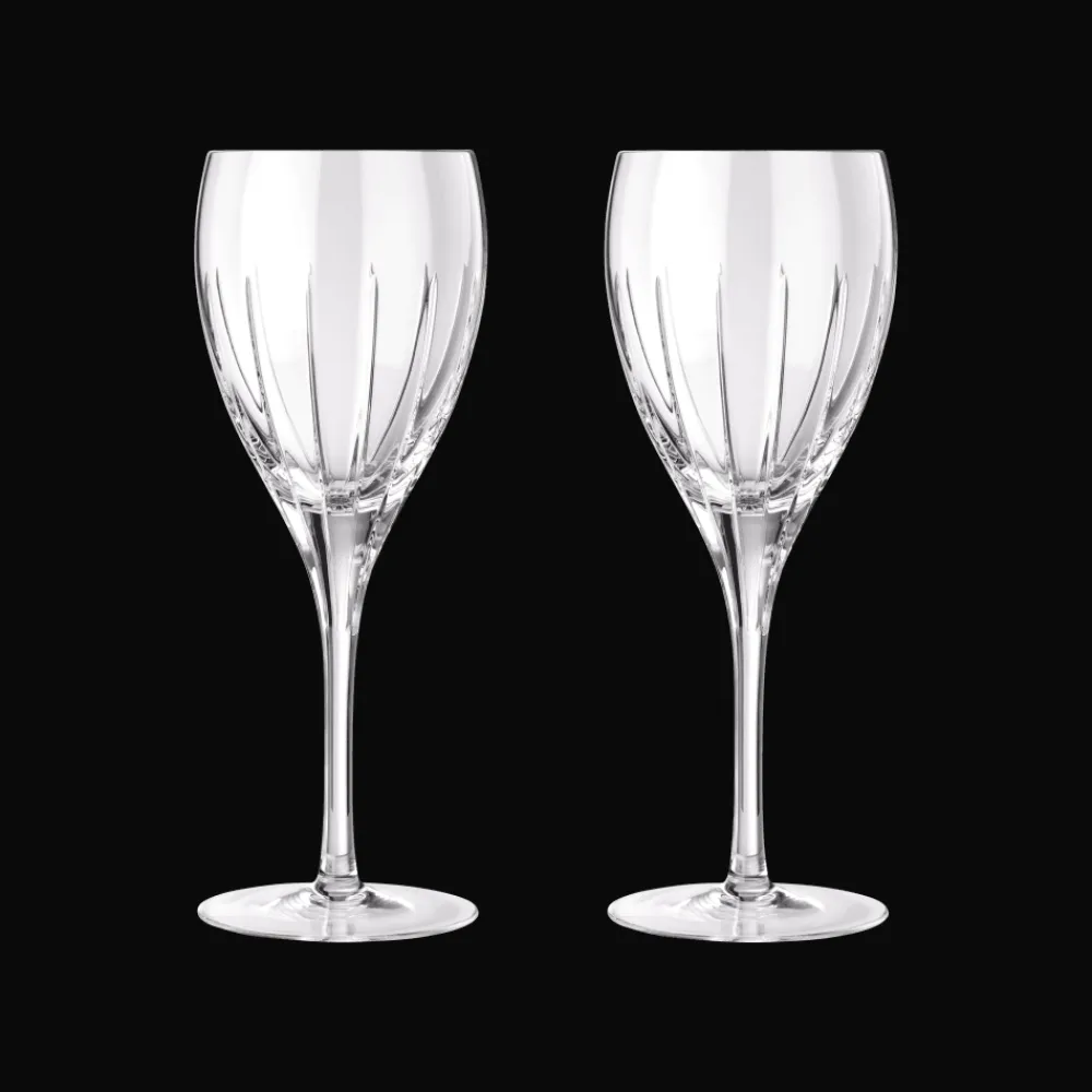 Christofle Red wine crystal glasses - Set of 2