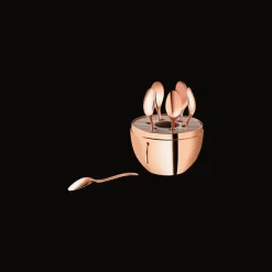 Christofle Rose Gold 6-Piece Espresso Spoon Set