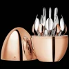 Christofle Rose Gold 24-Piece Flatware Set
