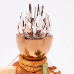 Christofle Rose Gold 24-Piece Flatware Set
