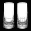 Christofle Set of 2 highball crystal glasses
