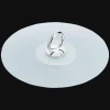 Christofle Silver-Plated and Glass Appetizer Tray - 12 in