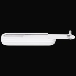 Christofle Silver-Plated and Walnut Wood Pencil Box