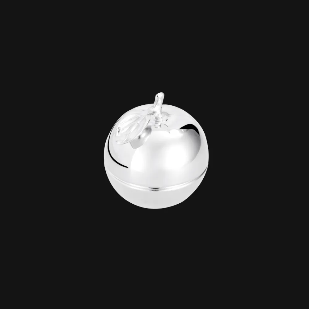 Christofle Silver-Plated Apple Trinket box