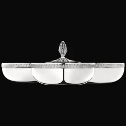 Christofle Silver-Plated 3-Bowl Server
