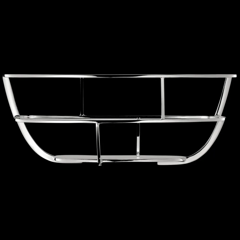 Christofle Silver-Plated Bread Basket with Napkins