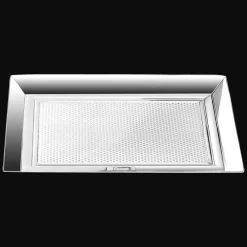 Christofle Silver-Plated Business Card Tray - 5 x 3.5 in