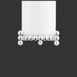 Christofle Silver-Plated Candle Jewel Holder