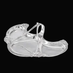 Christofle Silver-Plated Carnation Server