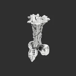 Christofle Silver-Plated Carrot Bunch Shape Vase