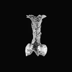Christofle Silver-Plated Carrot Bunch Shape Vase