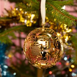 Christofle Silver-Plated Christmas Ornament 2022 Edition - Gold
