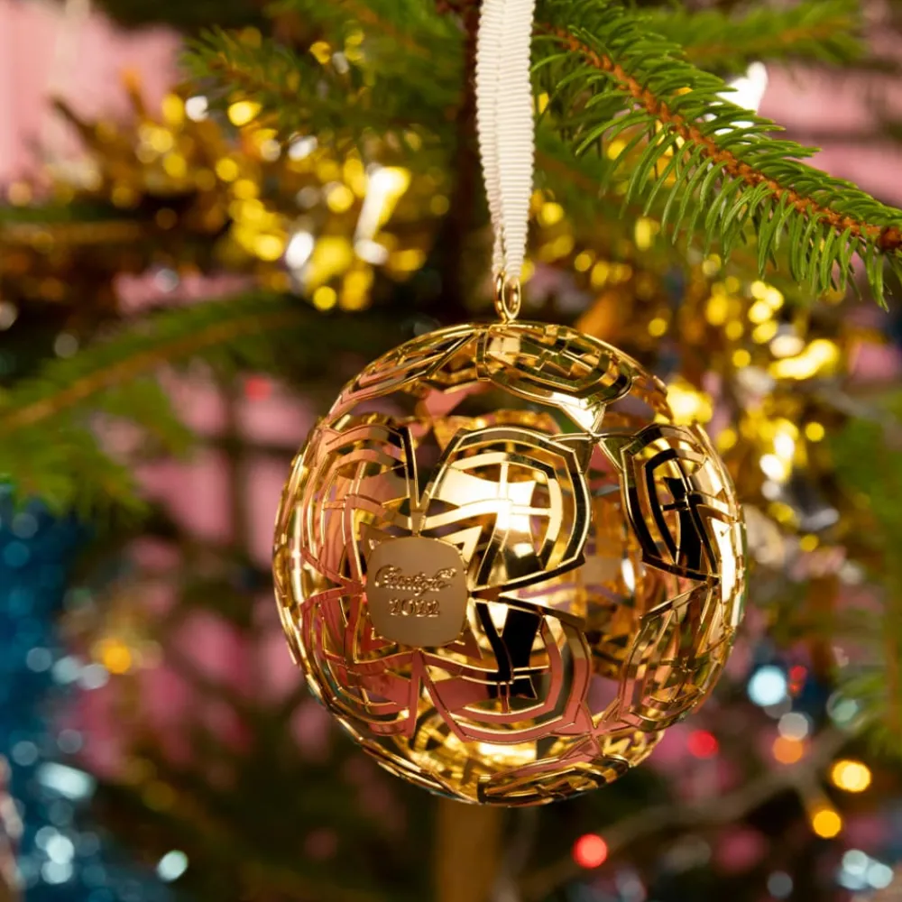 Christofle Silver-Plated Christmas Ornament 2022 Edition - Gold