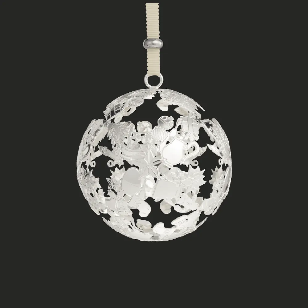 Christofle Silver-Plated Christmas Ornament 2024 Edition - Silver