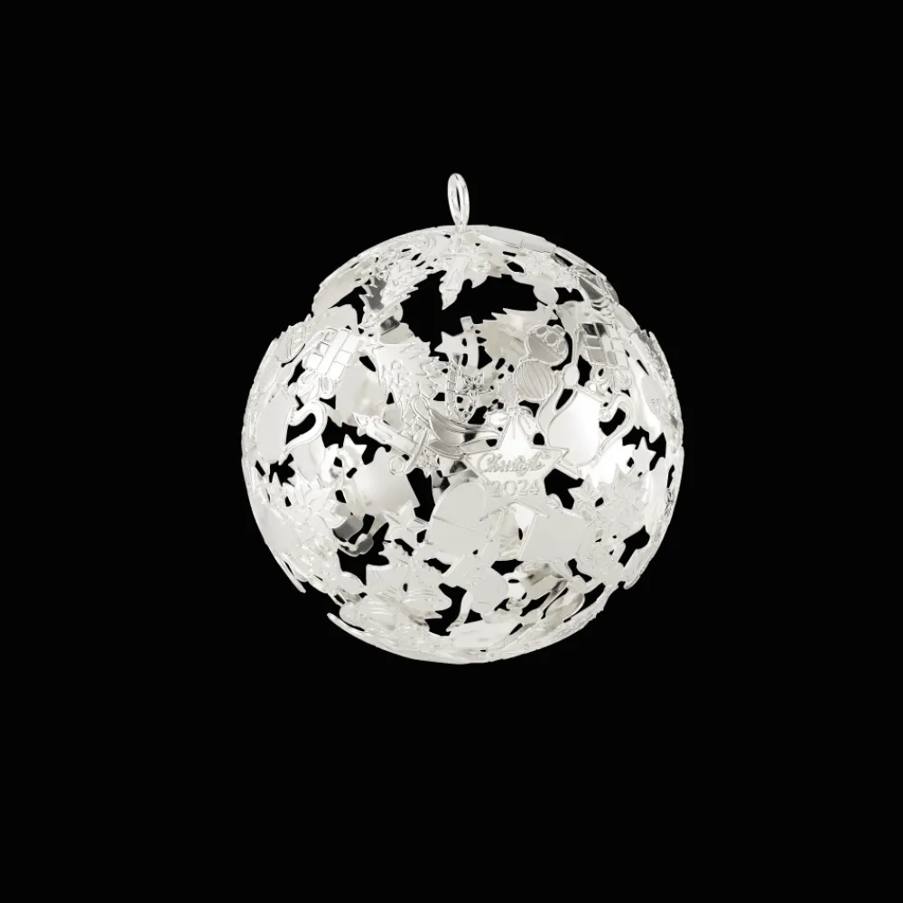 Christofle Silver-Plated Christmas Ornament 2024 Edition - Silver