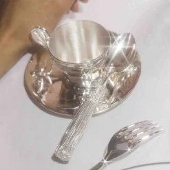 Christofle Silver-Plated Coffee Spoon Set