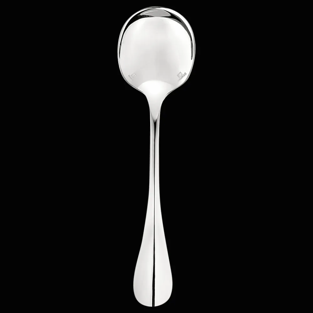Christofle Silver-Plated Cream Soup Spoon