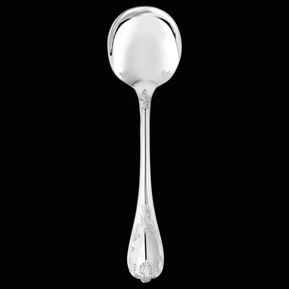 Christofle Silver-Plated Cream Soup Spoon
