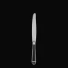 Christofle Silver-Plated Dessert Knife - Black