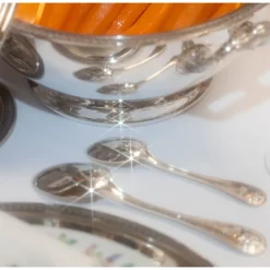 Christofle Silver-Plated Dessert Spoon