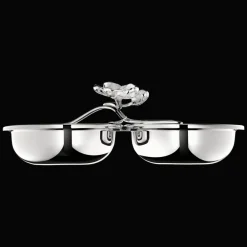 Christofle Silver-Plated Dual Bowl Serving Dish