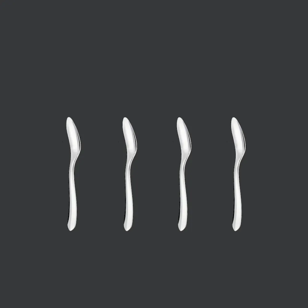 Christofle Silver-Plated Espresso Spoons - Set of 4
