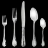 Christofle Silver-Plated Five-Piece Flatware Set