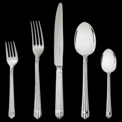 Christofle Silver-Plated Five-Piece Place Setting