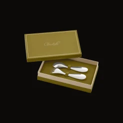 Christofle Silver-plated Flatware set for baby (2 pieces) - Ivory