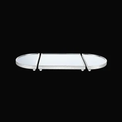 Christofle Silver-Plated Half Circle Surtout Tray 12 x 6 in