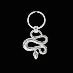 Christofle Silver-Plated Key Ring