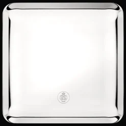 Christofle Silver-Plated Large Square Platter 20x20